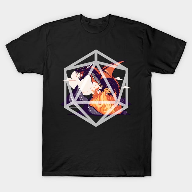 Dungeons & Dragons T-Shirt by Zero Pixel